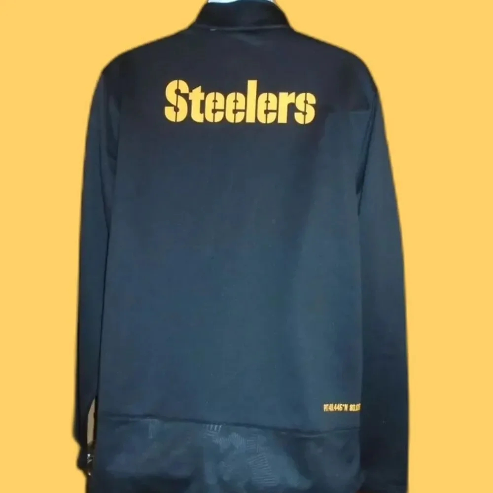 Pittsburgh Steelers Fanatics Mens Longitude Latitude Full Zip Track Jacket L